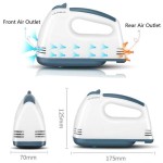 Household Mini Whisk, Specification: EU Plug+4 Stirring Rods